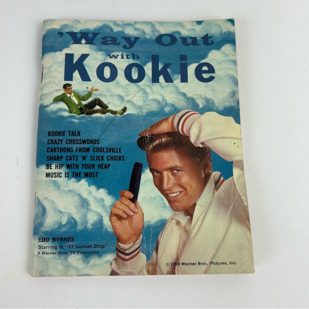 VTG - 1959 "Way Out with Kookie" Edd Byrnes (Star of 77 Sunset Strip) Booklet